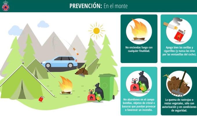 🔶️🔷️🔶️🌡️ Con el aumento de temperaturas se incrementa el riesgo de incendios🔥🌳🌳 en gran parte de la península #IIFF
Desde <a href="/pc/">Pamela Chen 🙋🏻‍♀️🤦🏻‍♀️</a> recuerdan algunos consejos básicos:
🫡 Precaución en la quema de rastrojos
🔥 No encender hogueras en el monte
🙉🗯 ¡Extrema las precauciones ⤵️