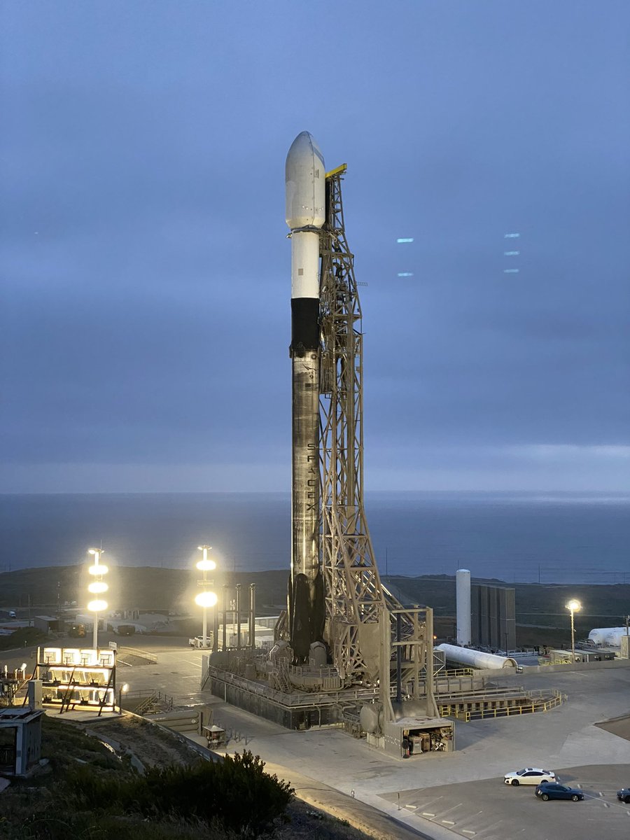 billmeco's tweet image. OTD 1 year ago #SpaceX #Falcon9 launched the NROL-146 mission from #SLC4 #VSFB at 01:00am. May 22, 2024