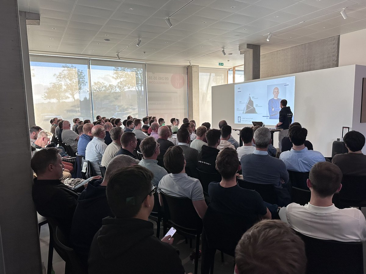 MC2MC (@mc2mcbe) on Twitter photo In the third session of the evening <a href="/NicoDeCleyre/">Nico De Cleyre</a> is talking about the CLI for M365
#MC2MC #MC2MCLive #Community #CommunityPower In the third session of the evening <a href="/NicoDeCleyre/">Nico De Cleyre</a> is talking about the CLI for M365
#MC2MC #MC2MCLive #Community #CommunityPower