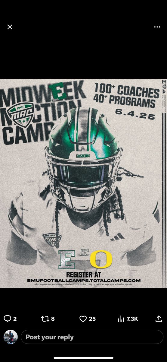 Jonavan Hare (@jonavanhare) on Twitter photo June 4th I will be attending the EMU showcase camp. <a href="/QBHitList/">QBHitList.com</a> <a href="/WestSideQBs/">West Side Quarterbacks</a> <a href="/EMUFB/">Eastern Michigan Football</a> <a href="/EMUFBRecruiting/">EMU Football Recruiting</a> <a href="/loy_norrix/">Loy Norrix Football</a> June 4th I will be attending the EMU showcase camp. <a href="/QBHitList/">QBHitList.com</a> <a href="/WestSideQBs/">West Side Quarterbacks</a> <a href="/EMUFB/">Eastern Michigan Football</a> <a href="/EMUFBRecruiting/">EMU Football Recruiting</a> <a href="/loy_norrix/">Loy Norrix Football</a>