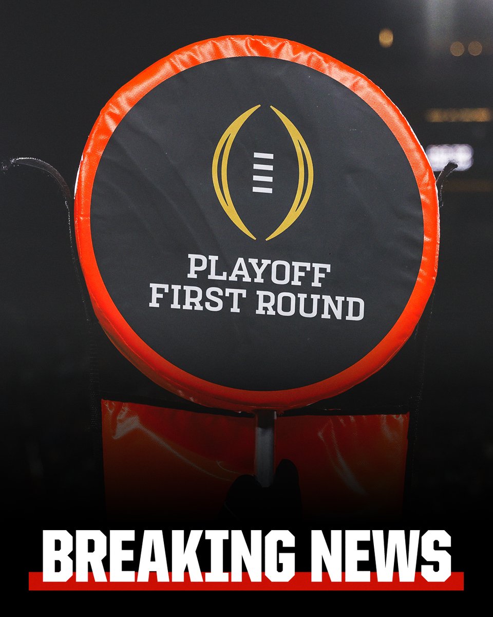 ESPN (@espn) on Twitter photo Breaking: The 12-team College Football Playoff will move to a straight seeding model this fall, rewarding the selection committee's top four teams with the top four seeds and a first-round bye, sources told <a href="/CFBHeather/">Heather Dinich</a>.
Get breaking news alerts from Heather Dinich through the Breaking: The 12-team College Football Playoff will move to a straight seeding model this fall, rewarding the selection committee's top four teams with the top four seeds and a first-round bye, sources told <a href="/CFBHeather/">Heather Dinich</a>.
Get breaking news alerts from Heather Dinich through the
