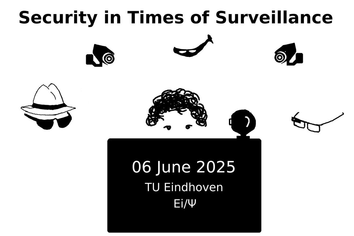 Ei/Ψ (@ei_psi) on Twitter photo Registration is open eipsi.win.tue.nl/surveillance.h…
First batch of invited speakers:
Julia Angwin <a href="/JuliaAngwin/">Julia Angwin</a>
Chloé Berthélémy <a href="/edri/">EDRi</a>
Maarten Hundscheid (Totem Game Dev)
Katharina Kohls <a href="/HGI_Bochum/">Horst Goertz Institute for IT Security</a>
Savio Sciancalepore <a href="/TUeindhoven/">TU Eindhoven</a>
Floor Terra <a href="/floorter/">Floor</a> Privacy Company
More to come! Registration is open eipsi.win.tue.nl/surveillance.h…
First batch of invited speakers:
Julia Angwin <a href="/JuliaAngwin/">Julia Angwin</a>
Chloé Berthélémy <a href="/edri/">EDRi</a>
Maarten Hundscheid (Totem Game Dev)
Katharina Kohls <a href="/HGI_Bochum/">Horst Goertz Institute for IT Security</a>
Savio Sciancalepore <a href="/TUeindhoven/">TU Eindhoven</a>
Floor Terra <a href="/floorter/">Floor</a> Privacy Company
More to come!