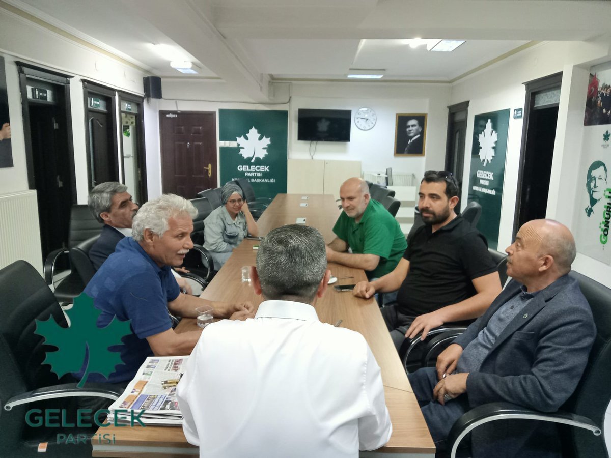 İlçe başkanımız Tuncer Yıldırım Başkanlığında yönetim kurulu toplantımızı gerçekleştirdik. 
<a href="/ahmetarslan42/">AHMET ARSLAN</a> 
<a href="/Ahmet_Davutoglu/">Ahmet Davutoğlu</a> 
<a href="/tunceryildirim1/">Tuncer Yıldırım</a>