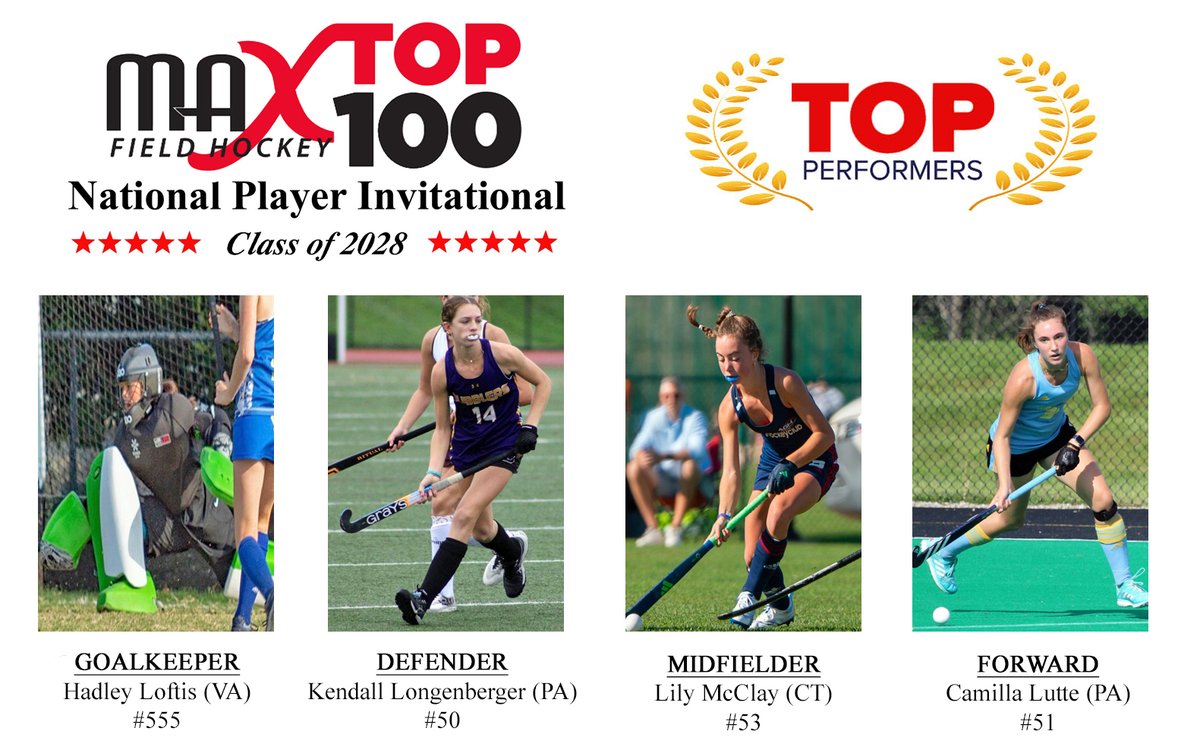 MAX Field Hockey (@maxfieldhockey) on Twitter photo Beautiful weather & hockey from the top 2027s & 2028s, 100+ college coaches. Thank you to all who participated and made it possible. A special congrats to our Top Performers who will receive a free stick from <a href="/LongstrethUSA/">Longstreth Field Hockey</a> ๐ MORE: maxfh.longstreth.com/2025npi-recap/ Beautiful weather & hockey from the top 2027s & 2028s, 100+ college coaches. Thank you to all who participated and made it possible. A special congrats to our Top Performers who will receive a free stick from <a href="/LongstrethUSA/">Longstreth Field Hockey</a> ๐ MORE: maxfh.longstreth.com/2025npi-recap/