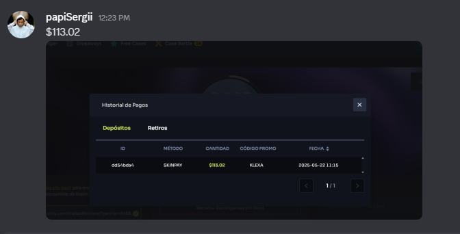 KlexaCS2's tweet photo. Scammer - Fake proofs on contests
Steam Profile: Steam Community :: papiSergii #CASEHUG
Discord username: papisergii https://t.co/pqhiBhK066