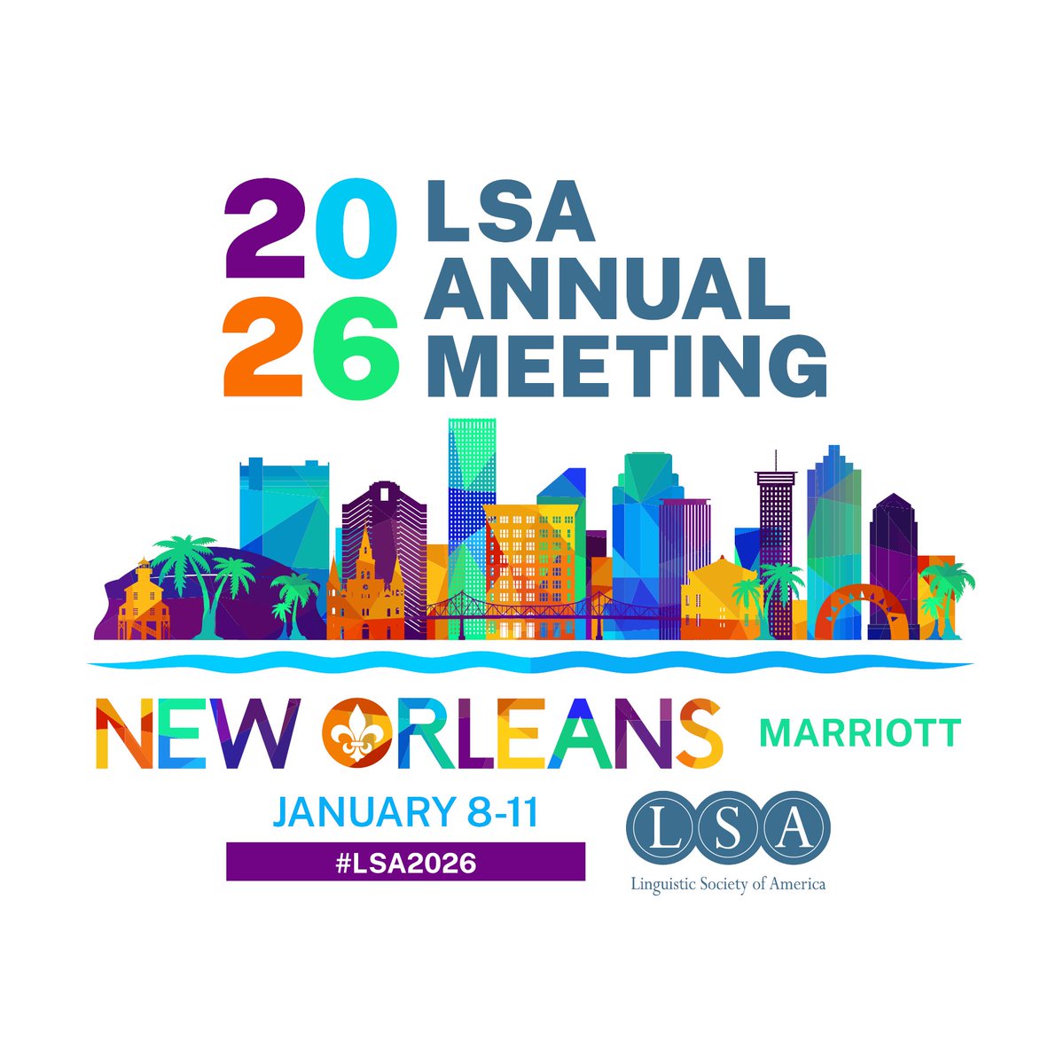 The LSA is now accepting proposals for Organized Sessions at the 2026 Annual Meeting in New Orleans! Whether you're part of a SIG, committee, or an individual member, we welcome your idea. Don’t miss this chance to shape the future of linguistics. #LSA2026 lsadc.org/organized-sess…