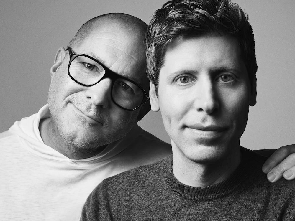 π¨ BREAKING: π₯ NUOVO: Sam Altman e Jony Ive uniscono le forze di io con OpenAI per creare prodotti hardware nativi per l'IA.