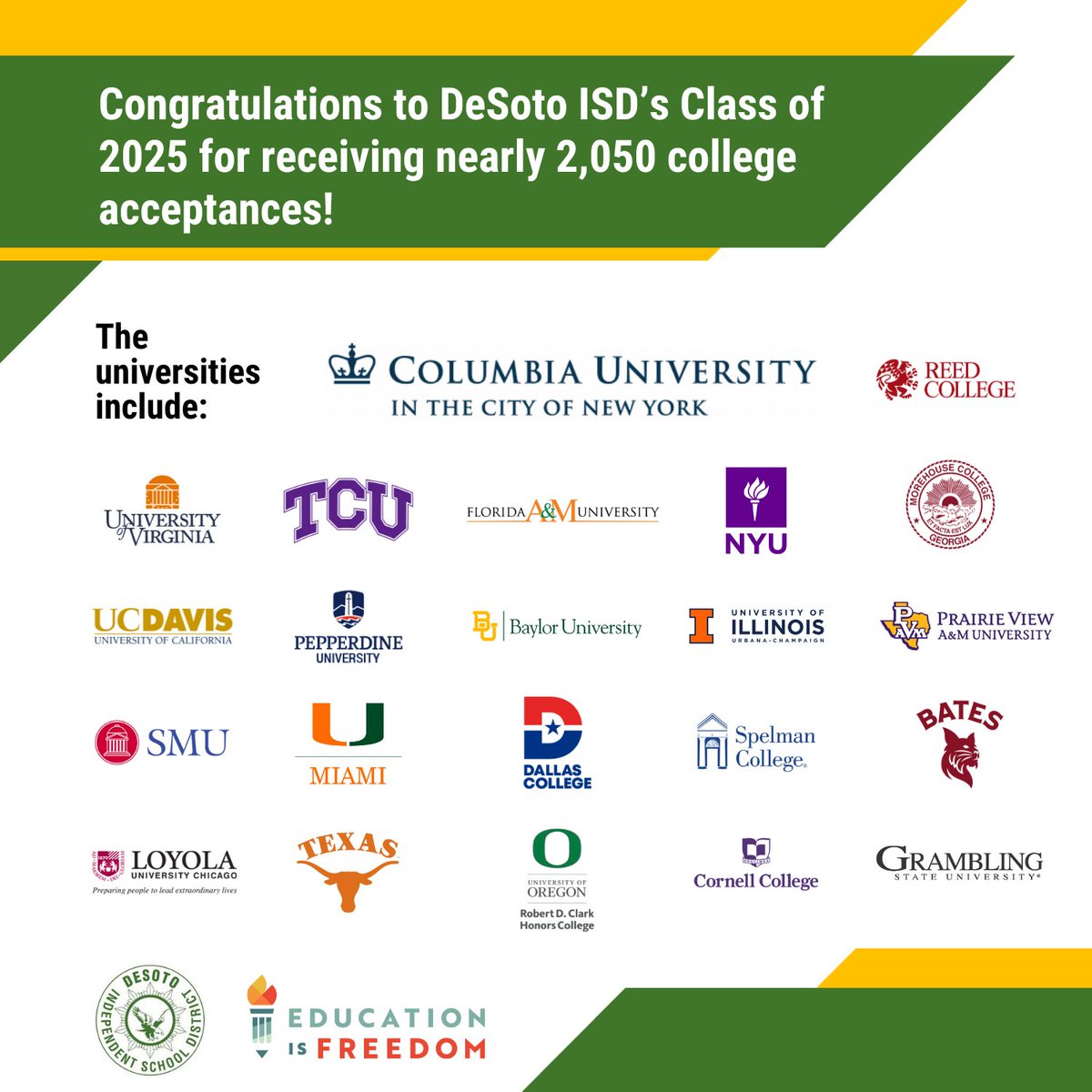 DeSoto ISD tweet media