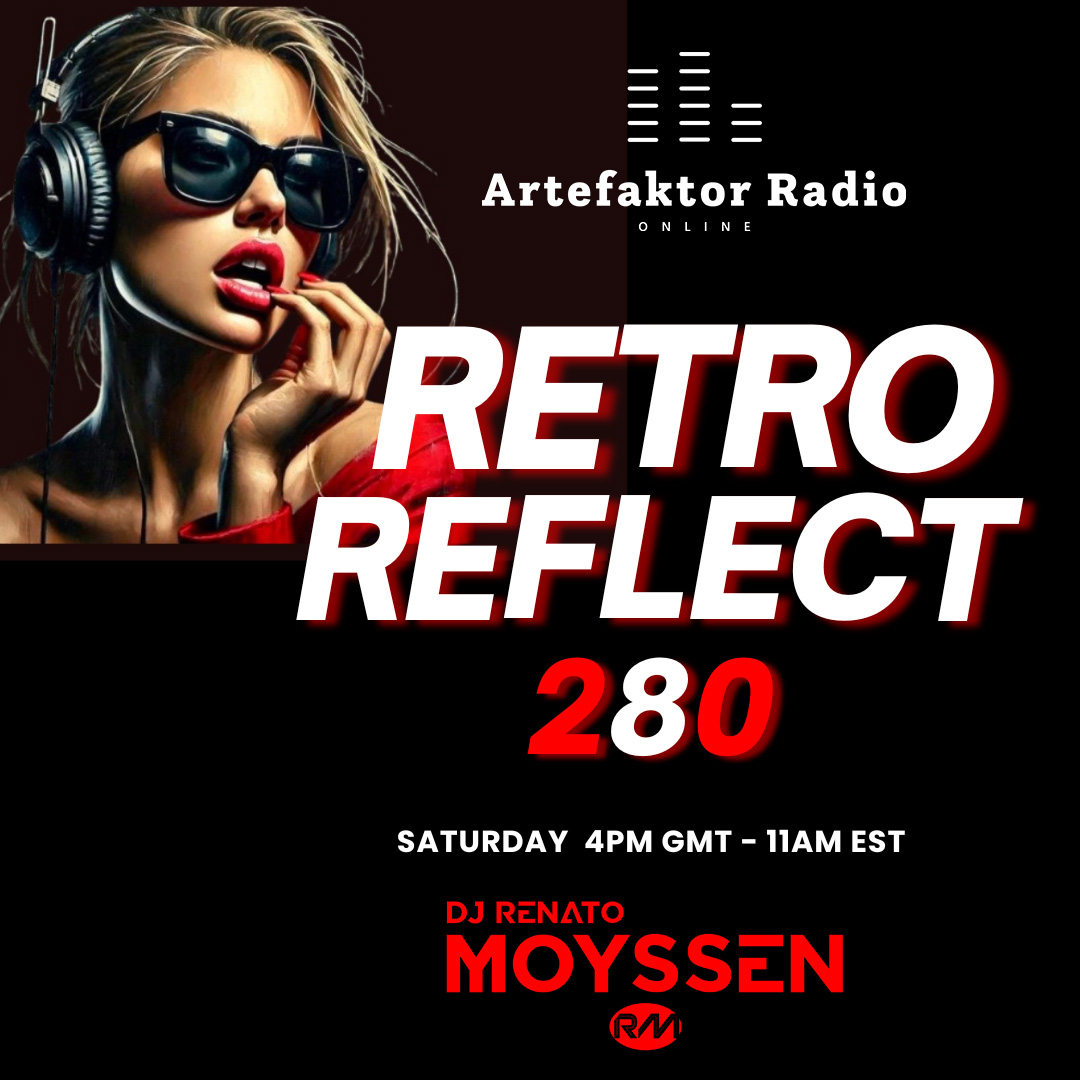 This Saturday 4pm UK time, DJ set on Retro Reflect show with San Remo artefaktorradio.online 9am Mexico