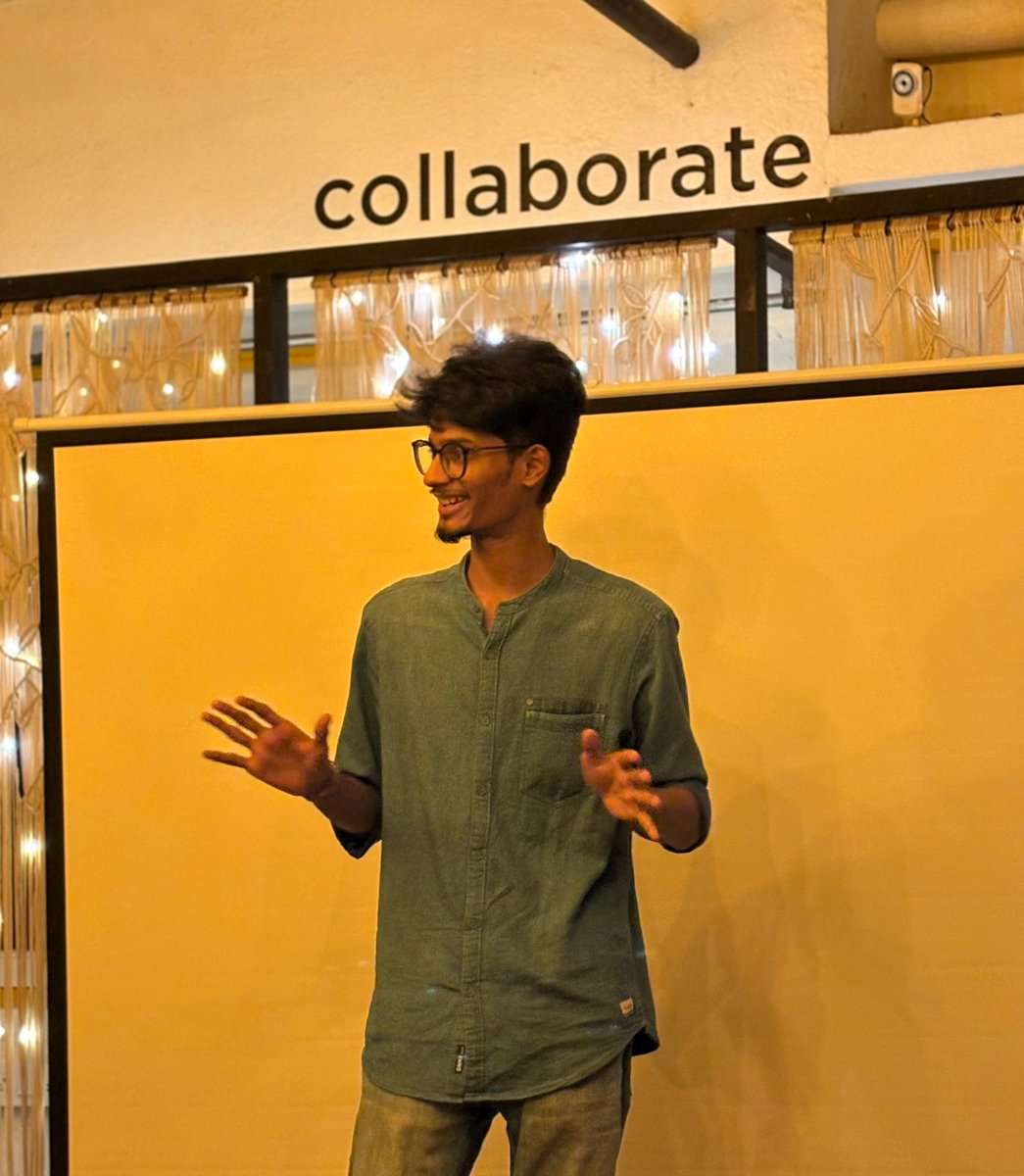 Web3Chennai's tweet photo. 15 years since bitcoin pizza day 🍕 and we didn’t stop at pizza!

fired up the tech with blazing insights from @kanalabs @ns_karthik ser, smart questions all around, and @NotKalyann  hosting with humor and heart 🥳

Celebrating milestones with meaning, community, and curiosity ⚡ https://t.co/r9640qJm7C