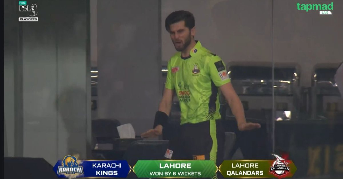 See you in the semis, he said ❤️

#HBLPSLX #tapmad #DontStopStreaming #CatchEveryMatch
 #LQvKK