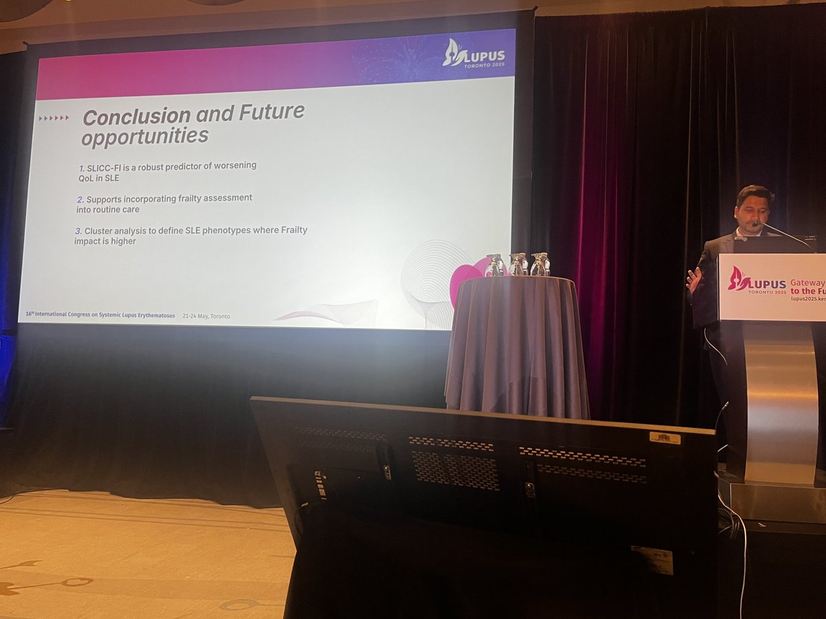 Manuel Ugarte-Gil (@mugartegil) on Twitter photo Congrats <a href="/Asinghrheum/">Anubhav Singh</a> for your presentation at the #LUPUS2025 #Frailty as a predictor of #HRQoL #AlmenaraLupusCohort <a href="/DivulgaUcsur/">Científica Divulga</a> Congrats <a href="/Asinghrheum/">Anubhav Singh</a> for your presentation at the #LUPUS2025 #Frailty as a predictor of #HRQoL #AlmenaraLupusCohort <a href="/DivulgaUcsur/">Científica Divulga</a>