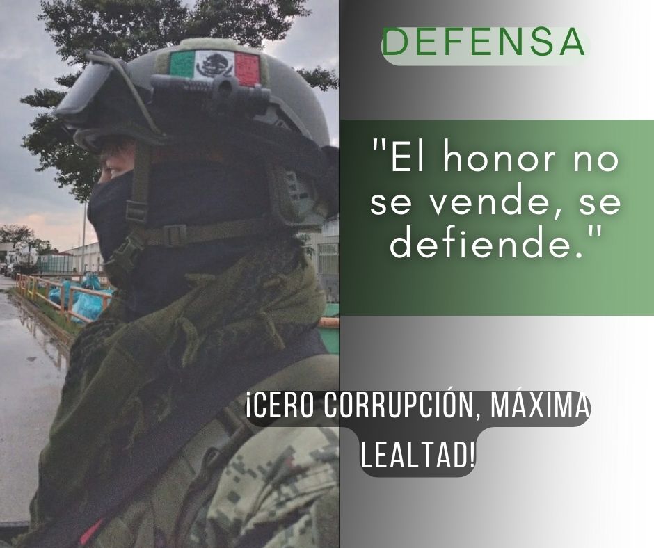 Honor, valor y lealtad!