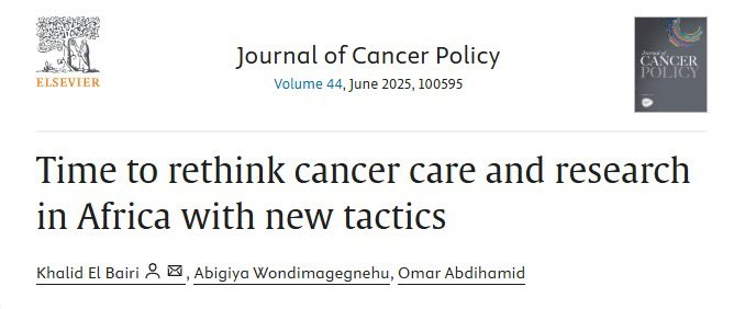 Just published: our editorial on Strategies to improve cancer care and research in Africa. #advocacy remains the best tool <a href="/AORTIC_AFRICA/">AORTIC</a> <a href="/afrehealthorg/">AFREhealth Official</a>