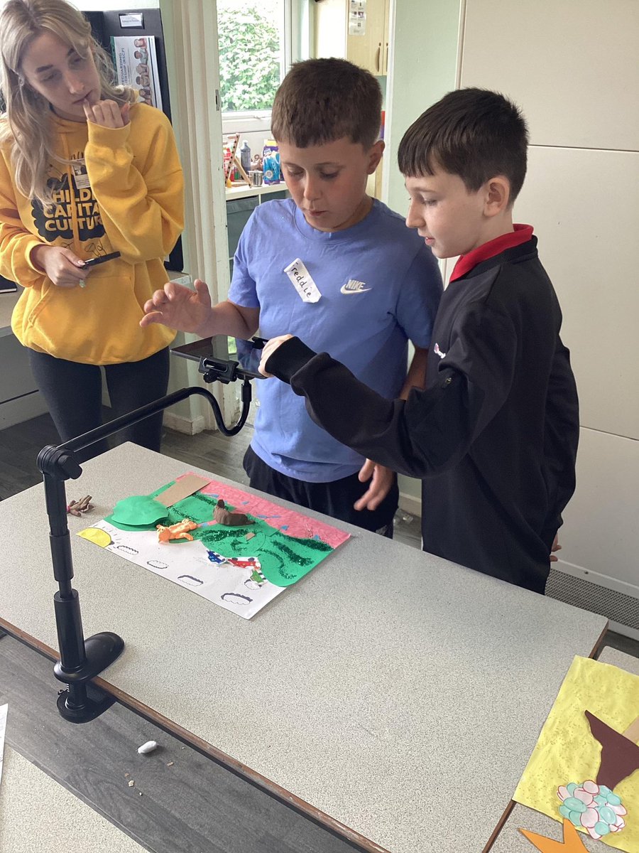 AnstonBrook's tweet image. As part of the Rotherham Children’s Capital of Culture 2025, Year 5 have been learning about animation with our visitors and have created and captured their own films and stop animations. We have plenty of film makers in the making! Well done! @ccoc_roth2025 @WhiteWoodsPAT1