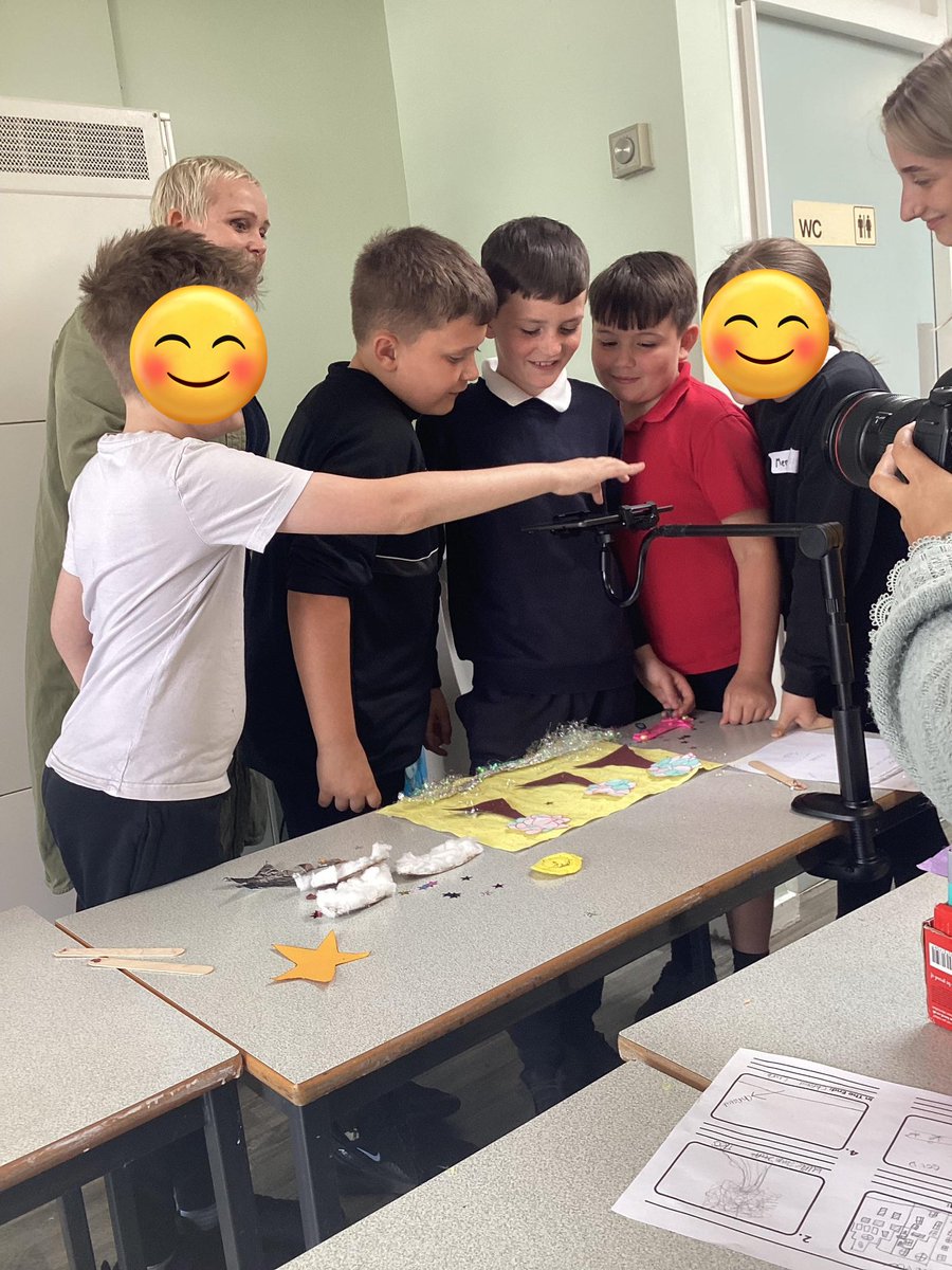 AnstonBrook's tweet image. As part of the Rotherham Children’s Capital of Culture 2025, Year 5 have been learning about animation with our visitors and have created and captured their own films and stop animations. We have plenty of film makers in the making! Well done! @ccoc_roth2025 @WhiteWoodsPAT1