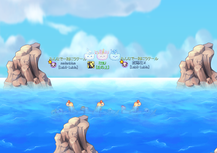 海から顔を出すアヒルおもろいｗｗ