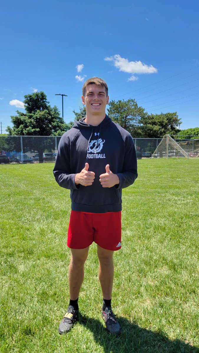 Brodie pops a 166’2” throw on his final attempt (a PR) to move into 4th!