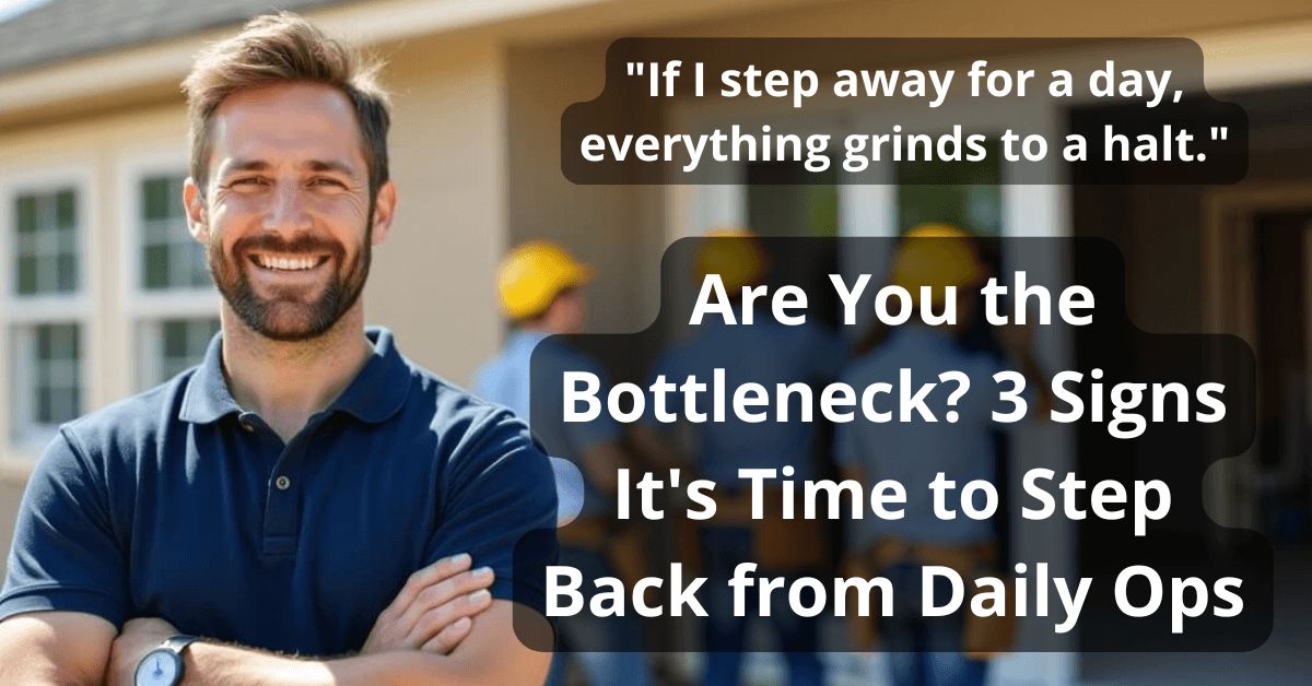 AscentrixGroup's tweet image. Are You the Bottleneck? 3 Signs It's Time to Step Back from Daily Ops ascentrixgroup.com/resources/are-…