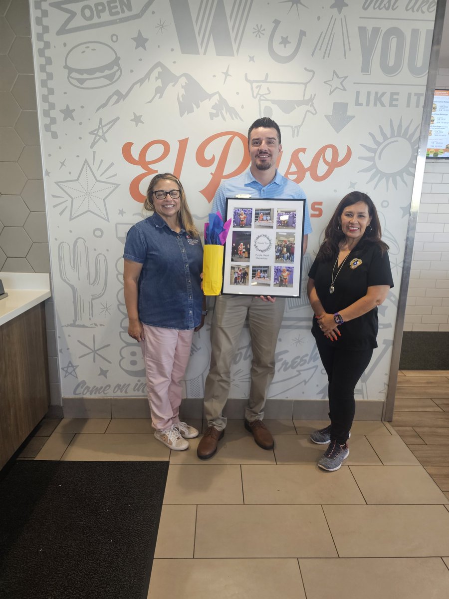 Lisa Gutierrez (@lgutierrez_phe) on Twitter photo Thank you to a great Partners In Education <a href="/Whataburger/">Whataburger®</a> for supporting <a href="/PurpleHeart_ES/">Gloria Aguirre</a> and making our 2024-2025 school year a success. Thank you to a great Partners In Education <a href="/Whataburger/">Whataburger®</a> for supporting <a href="/PurpleHeart_ES/">Gloria Aguirre</a> and making our 2024-2025 school year a success.