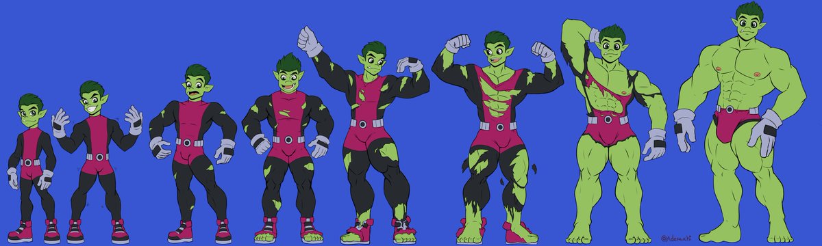 🔥COMMISSION AGAIN FOR <a href="/MayerDuke56926/">Duke Mayer</a> 🔥

#nsfw #bara #musclegrowth #beastboy