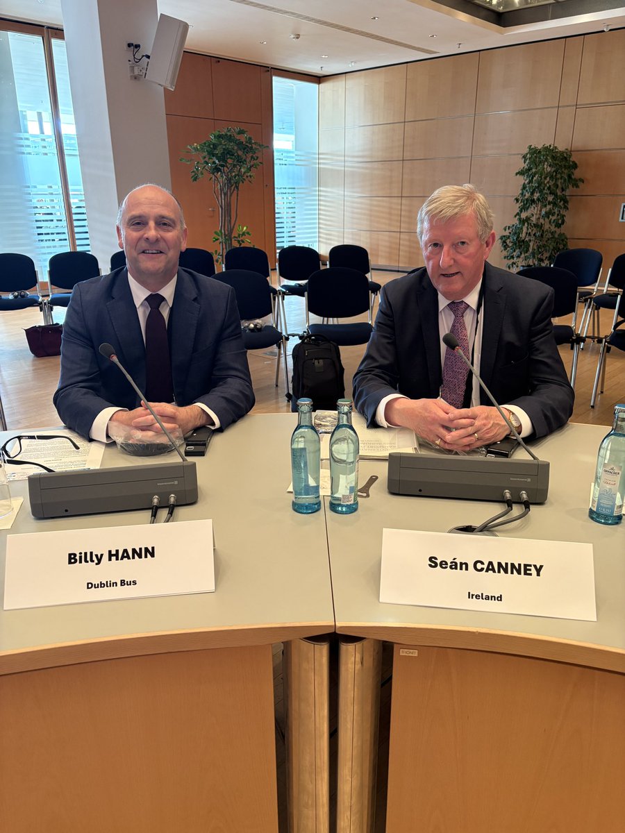 Sean Canney TD (@seancanney) on Twitter photo A busy second day at the International Transport Forum in Leipzig. 🇩🇪
Lots of interesting discussions at the Roundtables, including on road safety.
#ITF #leipzig #ITF2025 #InternationalTransportForum #internationaltransportforum #ministercanney
<a href="/CEO_DublinBus/">Billy Hann</a> <a href="/dublinbusnews/">dublinbusnews</a> A busy second day at the International Transport Forum in Leipzig. 🇩🇪
Lots of interesting discussions at the Roundtables, including on road safety.
#ITF #leipzig #ITF2025 #InternationalTransportForum #internationaltransportforum #ministercanney
<a href="/CEO_DublinBus/">Billy Hann</a> <a href="/dublinbusnews/">dublinbusnews</a>