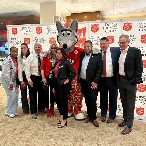 We had a good showing at the Salvation Army’s Down for the Challenge event at Arrowhead Stadium this morning. The event raises money to support housing and homeless prevention programs in the KC Metro. #BoldlyLocal #CommunityPartner