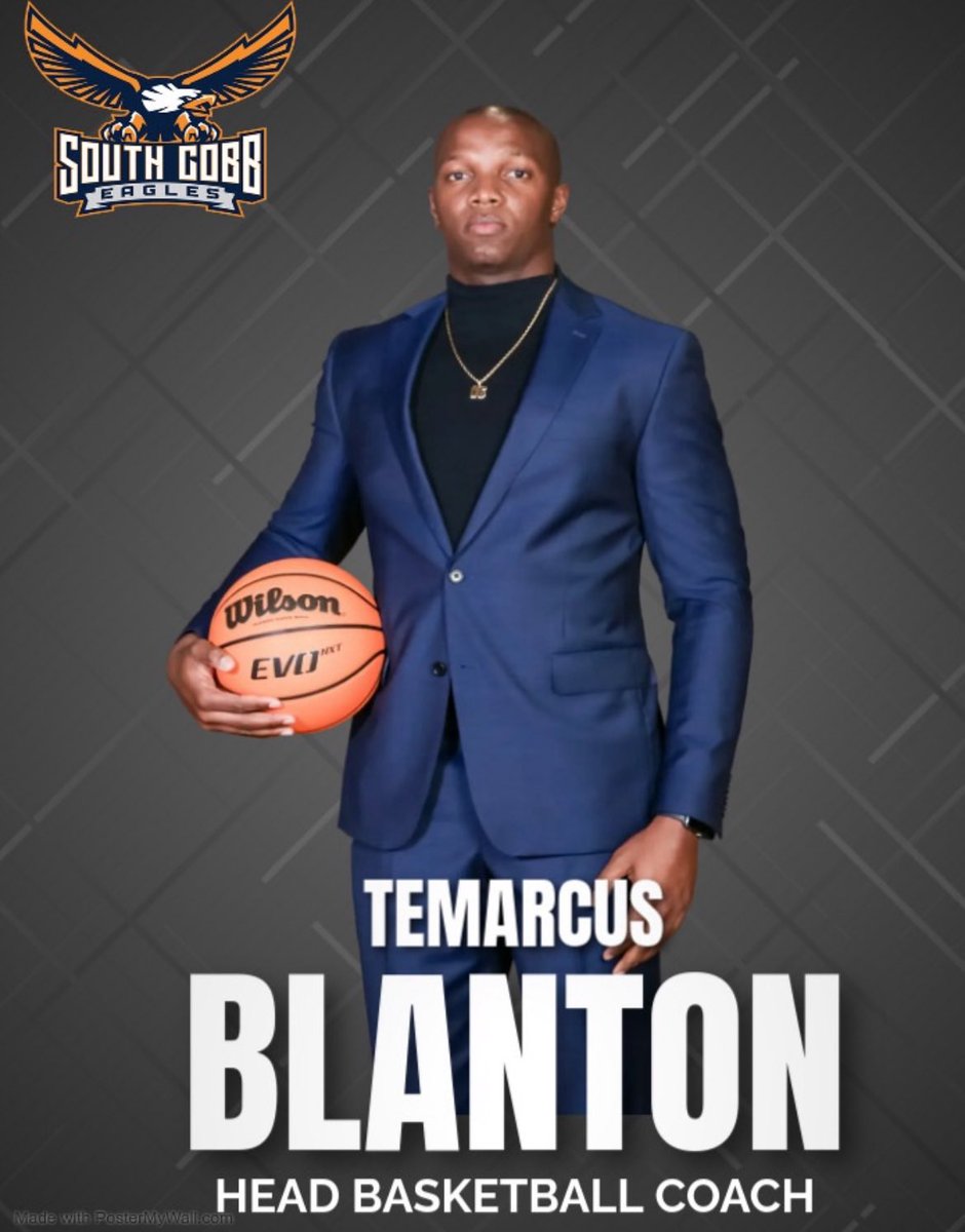 Congrats to our new Boys Varsity Basketball Head Coach, Coach TeMarcus Blanton! #soarwithpride! <a href="/scobb_eagles/">South Cobb High School</a>