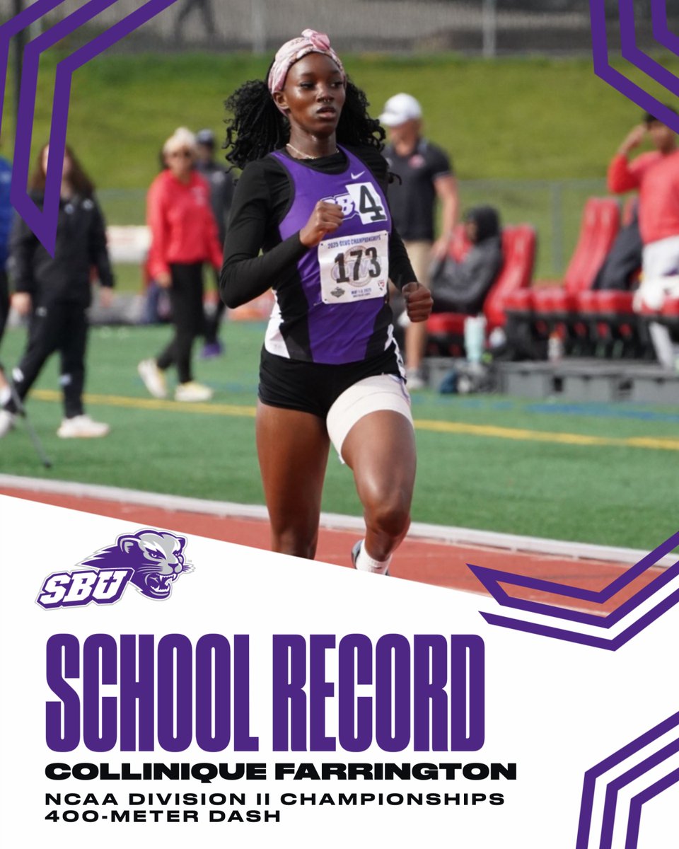 ‼️FINALS BOUND‼️

Collinique DOMINATES the 400-meter dash with the fastest time in the preliminary races by over .6 seconds 🤯🤯