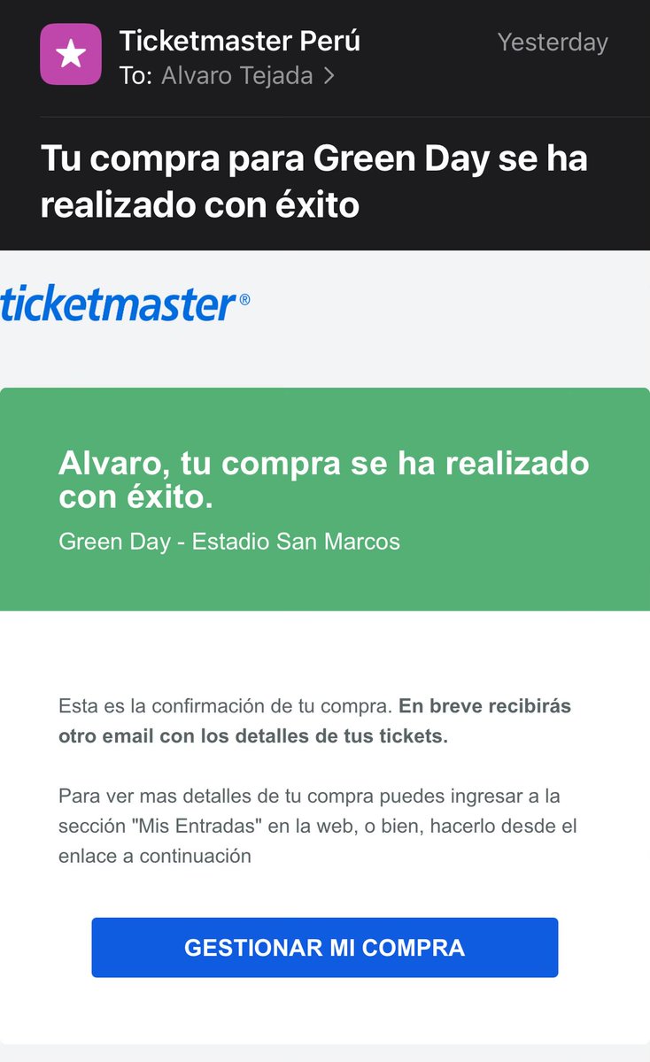 I’m going to see #GreenDay on August 🤩 #SouthAmerica2025 🤘