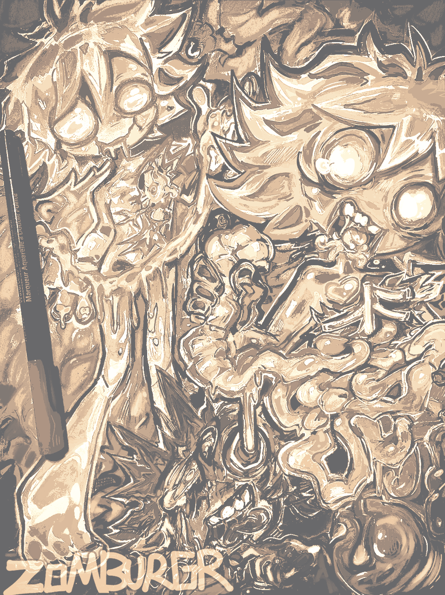 //cartoon guts

   random experimental thing
  #illustration