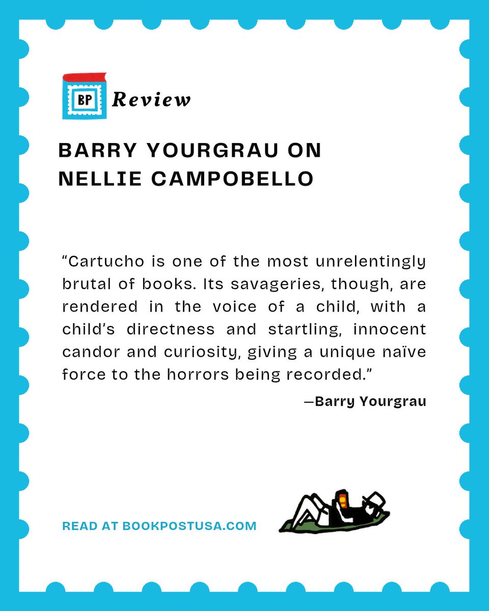 Book Post (@bookpostusa) on Twitter photo Read Barry Yourgrau on Nellie Campobello here →
books.substack.com/p/review-barry…
<a href="/barryyourgrau/">Barry Yourgrau</a> #BookReview #Books #Mexico #Reading Read Barry Yourgrau on Nellie Campobello here →
books.substack.com/p/review-barry…
<a href="/barryyourgrau/">Barry Yourgrau</a> #BookReview #Books #Mexico #Reading