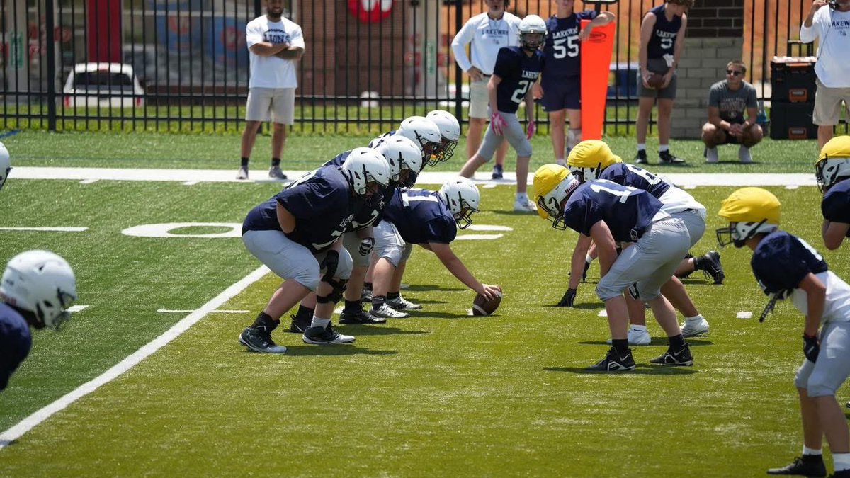Spring Navy &amp; White Game 🏈🦁 #GoLions