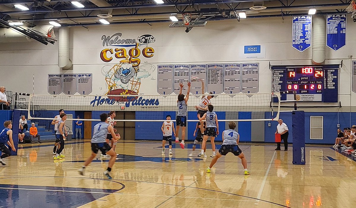 Cedar Crest Falcons Volleyball (@ccfalconsvball) on Twitter photo Cedar Crest vs Central York:
Game 1:
Cedar Crest: 14
Central York: 25
#LLsports #PIAAVolleyball #cedarcrest #falcons #PIAA #LLsports #falconnation #Volleyball
<a href="/CCHSFalcons/">Cedar Crest Athletics</a> <a href="/717_sports/">717 Sports Media</a> <a href="/LebCoSports1/">LebCoSports.com</a> <a href="/LancasterSports/">Lancaster Sports</a> <a href="/JeffReinhart77/">Jeff Reinhart LNP</a> Cedar Crest vs Central York:
Game 1:
Cedar Crest: 14
Central York: 25
#LLsports #PIAAVolleyball #cedarcrest #falcons #PIAA #LLsports #falconnation #Volleyball
<a href="/CCHSFalcons/">Cedar Crest Athletics</a> <a href="/717_sports/">717 Sports Media</a> <a href="/LebCoSports1/">LebCoSports.com</a> <a href="/LancasterSports/">Lancaster Sports</a> <a href="/JeffReinhart77/">Jeff Reinhart LNP</a>