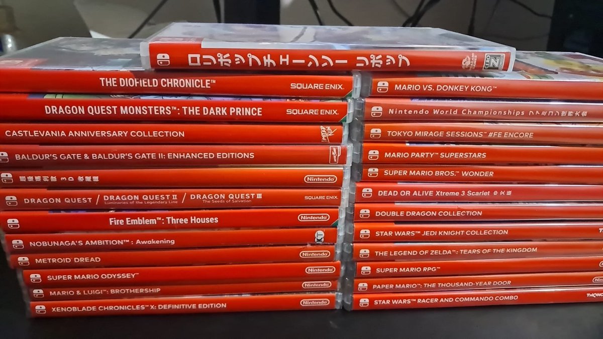 As coisinhas que eu tenho de Switch