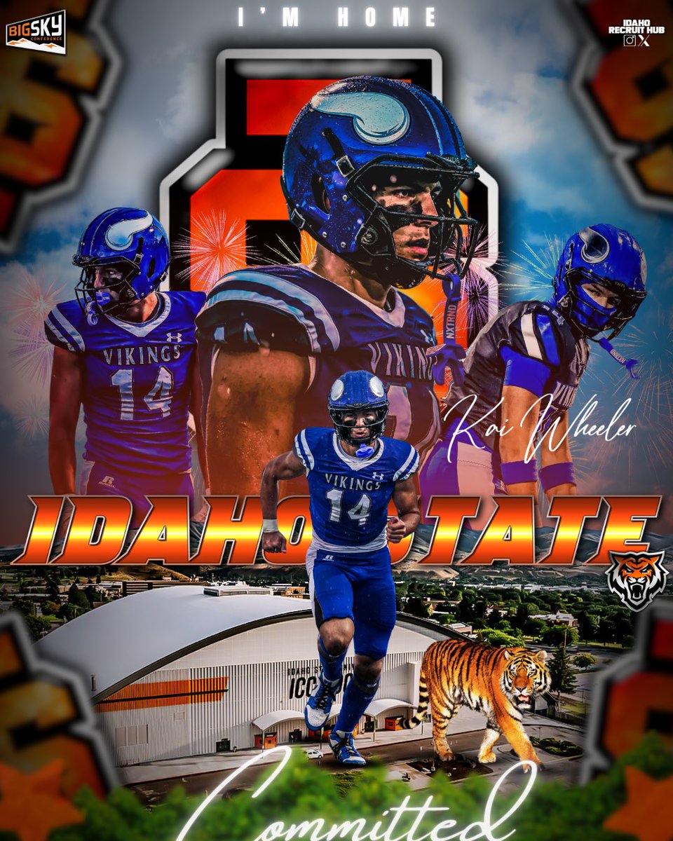 Kai Wheeler (@kai_wheeler14) on Twitter photo God is so amazing, he is always working even when it doesn’t feel like it. I would love to announce my commitment to <a href="/BengalGridiron/">Idaho State Football</a>. Thank you so much <a href="/CodyHawkins/">Cody Hawkins</a> and <a href="/17keithprice/">Keith Price</a> for giving me an opportunity to chase my dream!! I’m so grateful for you guys and the whole God is so amazing, he is always working even when it doesn’t feel like it. I would love to announce my commitment to <a href="/BengalGridiron/">Idaho State Football</a>. Thank you so much <a href="/CodyHawkins/">Cody Hawkins</a> and <a href="/17keithprice/">Keith Price</a> for giving me an opportunity to chase my dream!! I’m so grateful for you guys and the whole