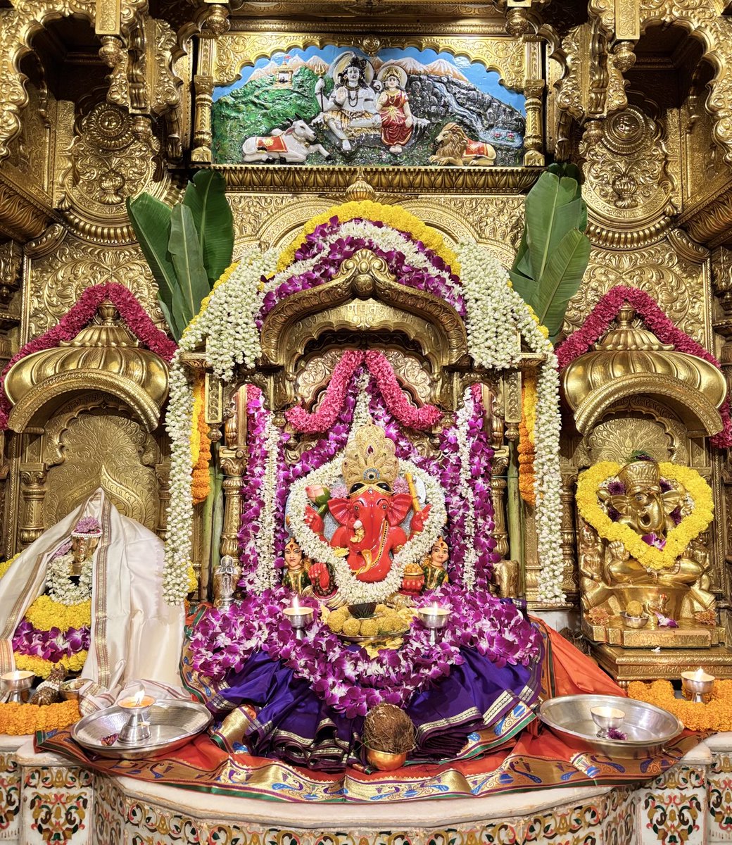 SVTMumbai's tweet photo. 🙏 गणपती  बाप्पा मोरया 🌺मंगलमूर्ती मोरया 🙏२३/०५/२०२५
🙏Ganapati Bappa Moraya 🌺 Mangalmurti Moraya  🙏23/05/2025 https://t.co/rIecn5ZYsr