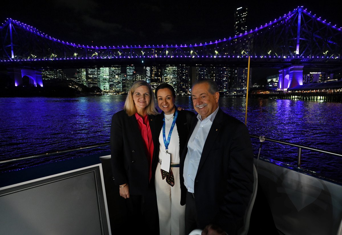 Andrew N. Liveris (@liverisandrew) on Twitter photo After three massive days, the 3rd IOC <a href="/Brisbane_2032/">Brisbane 2032</a> 2032 Coordination Commission (CoCom) session came to a close yesterday. We did venue tours, engaged with local students, showcased our vibrant community and stunning backdrop that will set the stage for the Games in 2032. After three massive days, the 3rd IOC <a href="/Brisbane_2032/">Brisbane 2032</a> 2032 Coordination Commission (CoCom) session came to a close yesterday. We did venue tours, engaged with local students, showcased our vibrant community and stunning backdrop that will set the stage for the Games in 2032.