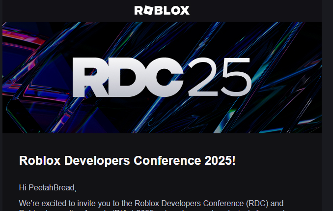 YAY second time RDC I'm excited