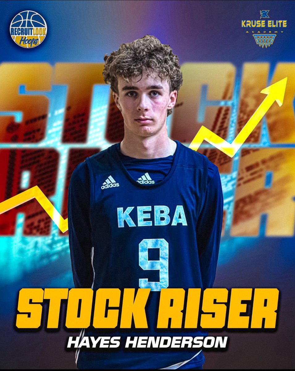 Jackson Kruse (@kruseeliteba) on Twitter photo Player Spotlight: 16u Gold, 6β3 Guard, Hayes Henderson, C/o 2027, Mill Valley High School. <a href="/HayesHenderson2/">Hayes Henderson</a>
Hayes has been a big key to the success of our 16u Gold team this spring. He has been a consistent scorer, rebounder and defender all season. With a 42.5 inch vertical Player Spotlight: 16u Gold, 6β3 Guard, Hayes Henderson, C/o 2027, Mill Valley High School. <a href="/HayesHenderson2/">Hayes Henderson</a>
Hayes has been a big key to the success of our 16u Gold team this spring. He has been a consistent scorer, rebounder and defender all season. With a 42.5 inch vertical