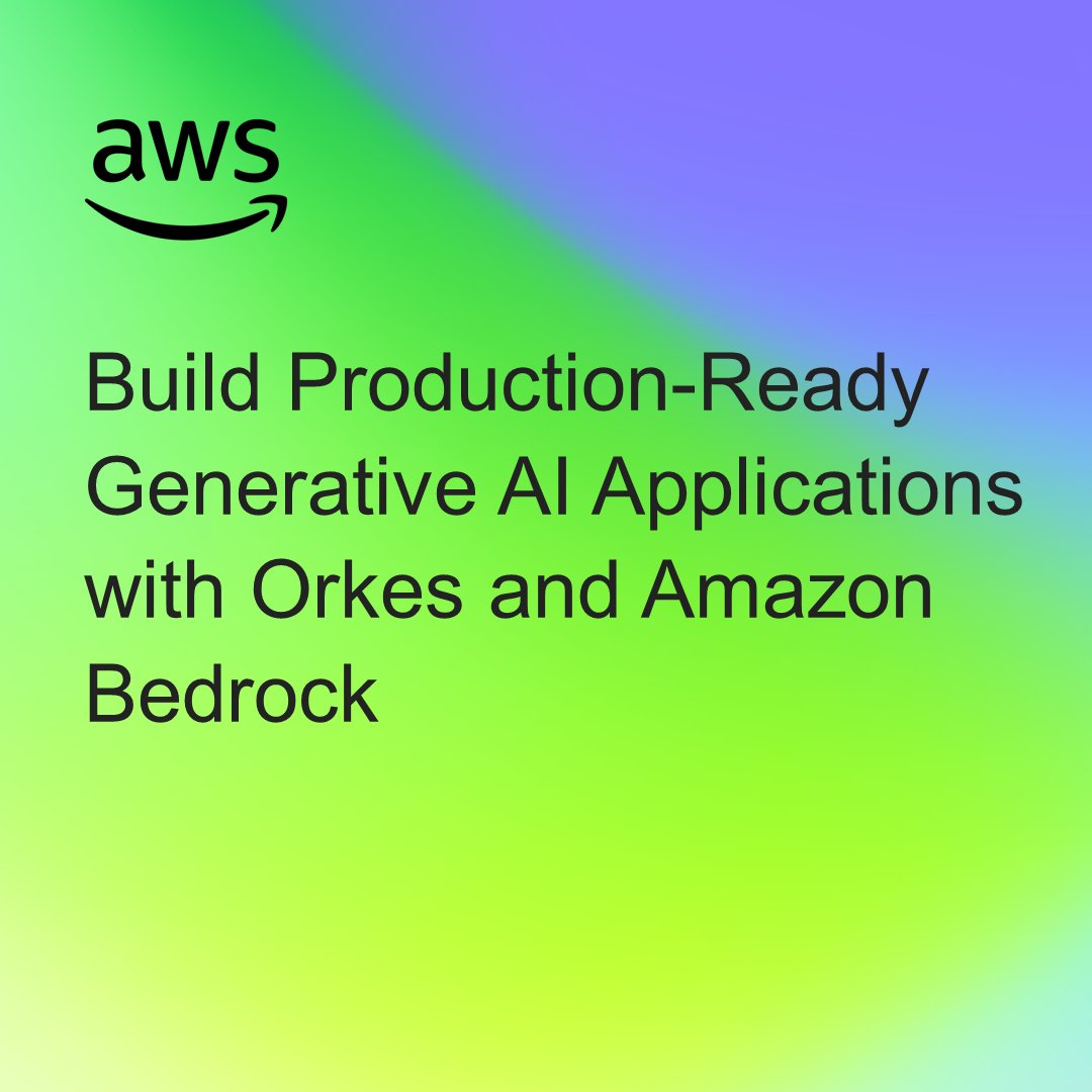 AWS_Partners's tweet photo. Transform your #AI applications with @orkesio &amp; #AmazonBedrock! 🤖💡👉 https://t.co/6e5eDkS1Kc

Deploy production-ready #generativeAI solutions with:

✅ Secure LLM integration
✅ Enhanced prompt management
✅ Scalable orchestration https://t.co/vDIHxsB1wX