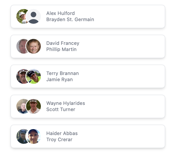 Room for 3 more teams in the Pairs A division. Combined scoring median 156-169. Registration deadline May 31.
events.clubeg.golf/citymatchplay/…