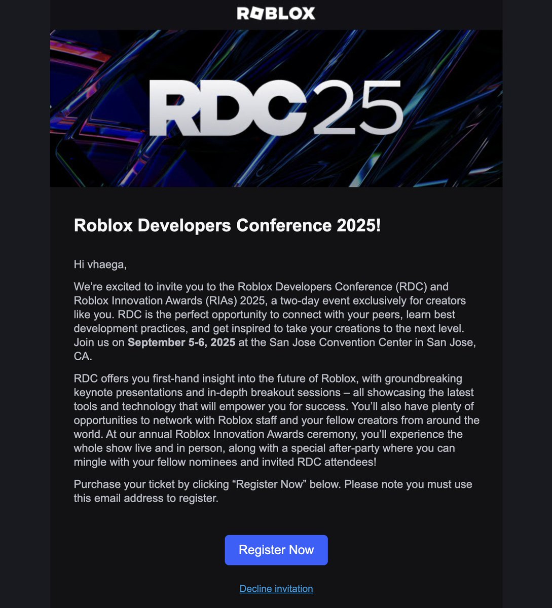 RDC 2025 BABYYYYY 🫶 make sure to come say hi if you see me !!