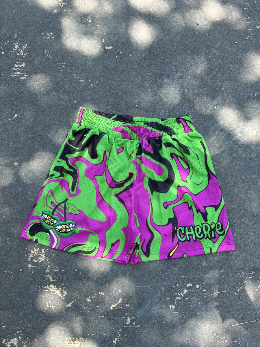 CHERIE MESH SHORTS🫟🍒🤙🏾🏵️ SUMMER’S APPROACHING!