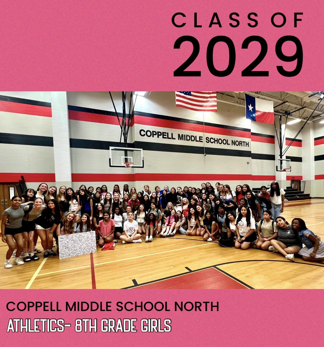 So very PROUD of our 8th grade graduates. CHS9 is getting a fantastic group! #NorthDNA <a href="/CMSNorth/">Coppell MS North 🐾</a> <a href="/CoppellSports1/">Coppell ISD Athletics Dept</a>