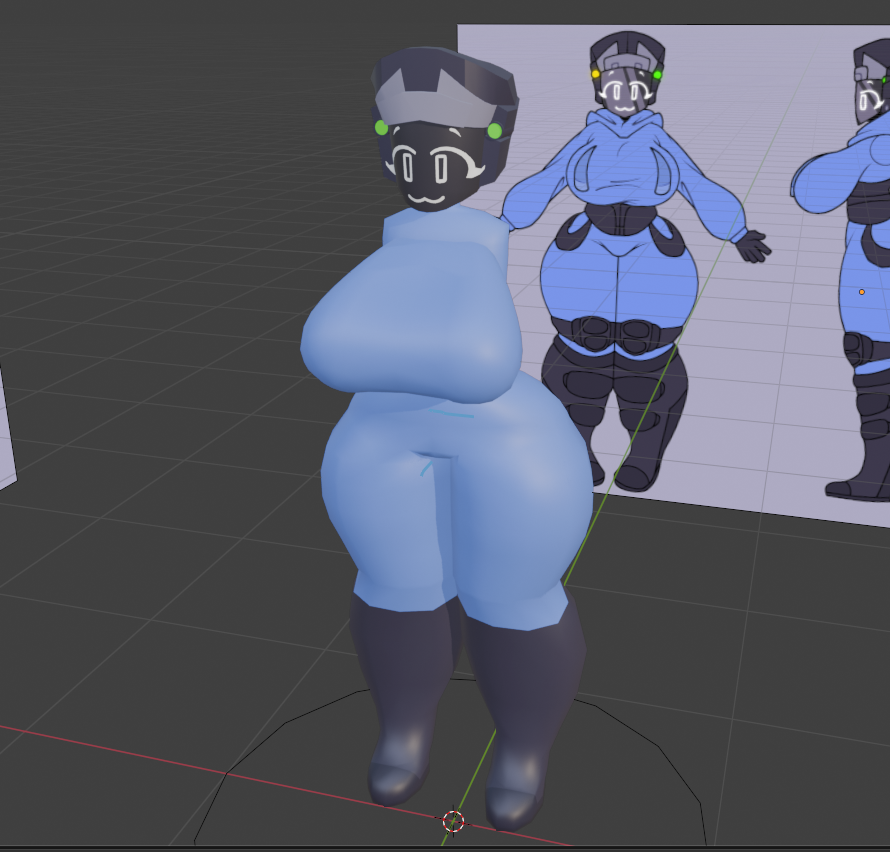 model number 4 WIP( OC of <a href="/Slayerwan2000/">Slayerwan The Terrible</a> )