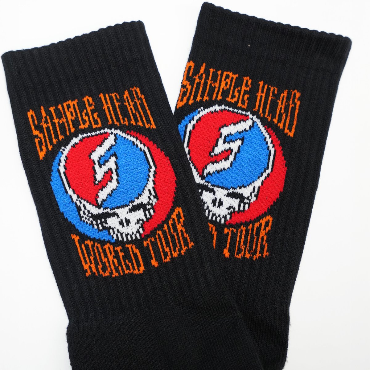 New Drop ! SMPL Flame Socks - Black is Now Available On Our Online Store sampleind.com/products/sampl…