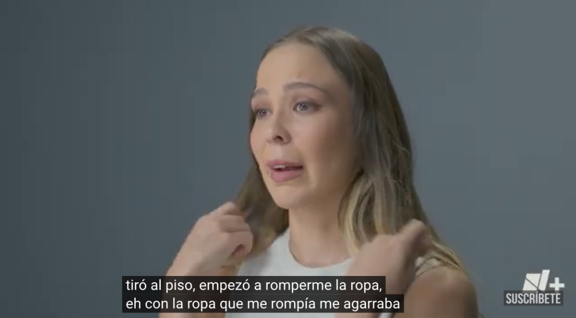 karlaiberia's tweet photo. “Ah. Te quieres ir? 
-Tomó la ropa y comenzó a ahorcarme”.

El impresionante testimonio de Priscilla Sand en @nmas. 
Su llegada a México: el sometimiento y régimen de terror en México. No es la única.
Aquí.
@nmas 
https://t.co/IgcsUFG8o0 https://t.co/PkcjoVYWsZ