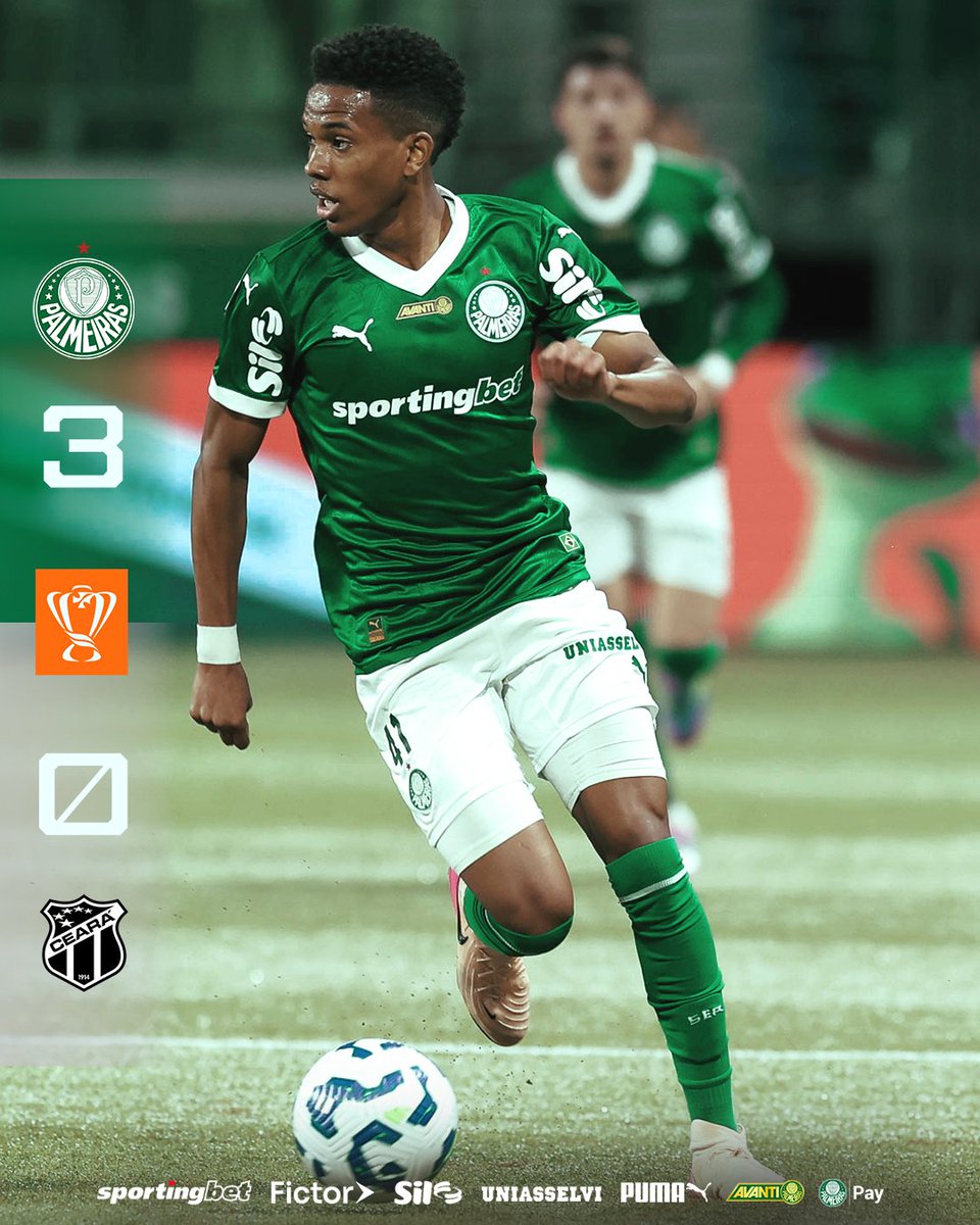 DIABEISSO? É O PORCO CLASSIFICADO! 👉🏿🐷👈🏿

VEM DE PIX, PORQUE O MAIOR CAMPEÃO DO BRASIL TÁ NAS OITAVAS! 😉

🏆 Palmeiras 3x0 Ceará
⚽ Estêvão (2x) e López