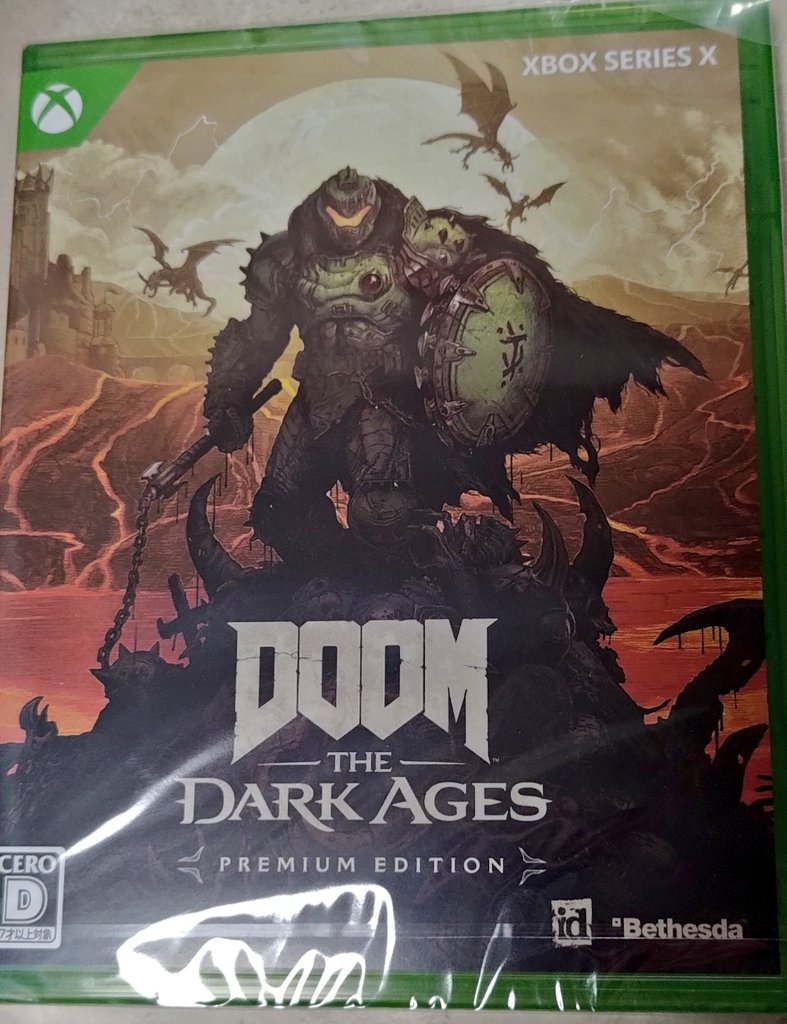 DOOM: The Dark Ages - Collector’s Bundle やるぞー
ドゥームスレイヤー スタチュー格好良いですなぁ